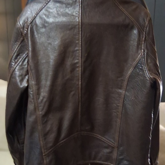 Wilsons Leather Men's Brown Jacket VINTAGE - Picture 6 of 15